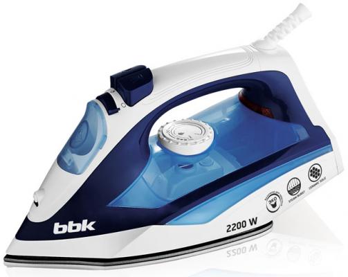 Утюг BBK ISE-2201 2200Вт белый синий