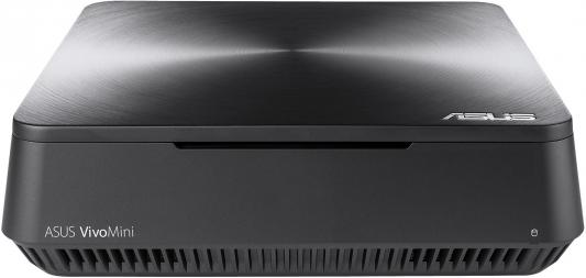Неттоп Asus VivoMini VM65-G096M slim i5 7200U (2.5)/8Gb/SSD128Gb/HDG620/noOS/GbitEth/WiFi/BT/65W/темно-серый 90MS00T1-M00960
