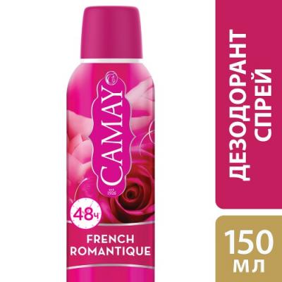Дезодорант-антиперспирант CAMAY "French Romantique" 150 мл цветочный 67173776