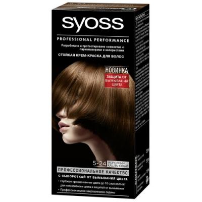 Syoss Color Краска для волос 5-24 Морозный каштановый