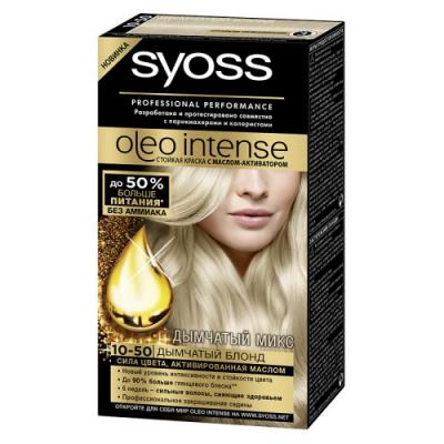 SYOSS Oleo Intense Краска для волос 10-50 Дымчатый блонд 115 мл