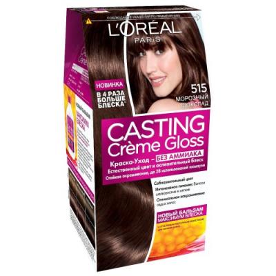 LOREAL CASTING CREME GLOSS Крем-краска для волос тон 515 морозный шоколад