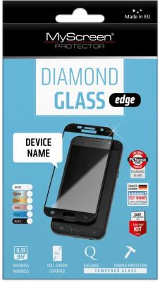 Защитное стекло ударопрочное Lamel 2,5D MyScreen LITE Glass edge Black для iPhone 6 iPhone 6S MD2081TG FCOV BLACK