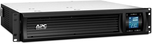 Источник бесперебойного питания APC Smart-UPS C SMC1000I-2URS 1000VA Черный