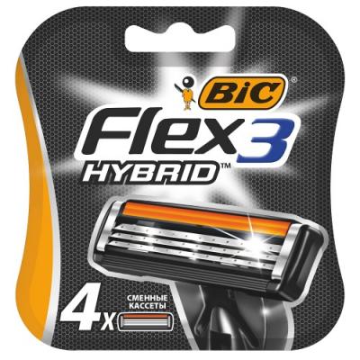 Сменная кассета BIC Flex 3 Hybrid 4