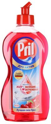 Средство для мытья посуды Pril Дуо-актив: Грейпфрут и вишня 450мл
