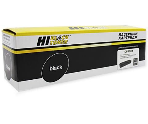 Картридж Hi-Black CF400X для HP CLJ M252/252N/252DN/252DW/277n/277DW черный 2800стр