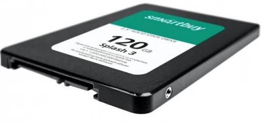 Твердотельный накопитель SSD 2.5" 120 Gb Smart Buy SB120GB-SPLH3-25SAT3 Read 500Mb/s Write 380Mb/s TLC