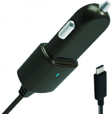 Автомобильное зарядное устройство Partner USB-C 2.1A черный ПР038459