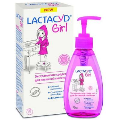 Lactacyd Girl Средство интимной гигиены для девочек, лактацид для девочек