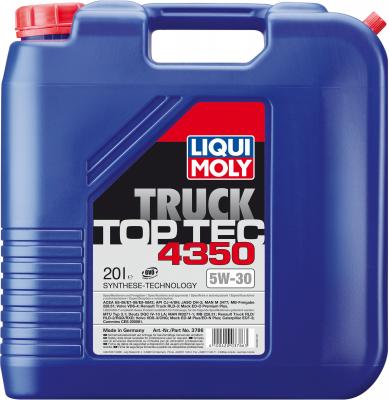 Cинтетическое моторное масло LiquiMoly Top Tec Truck 4350 5W30 20 л 3786