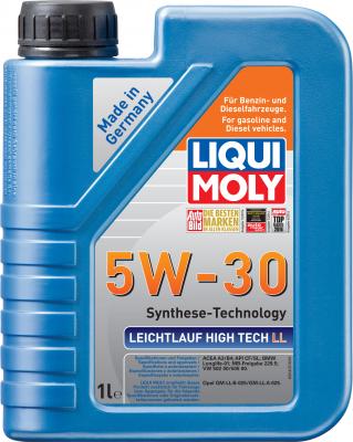 НС-синтетическое моторное масло LiquiMoly Leichtlauf High Tech LL 5W30 1 л 39005