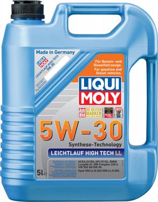 НС-синтетическое моторное масло LiquiMoly Leichtlauf High Tech LL 5W30 5 л 39007