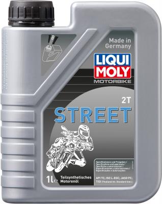 Полусинтетическое моторное масло LiquiMoly Motorbike 2T Street 1 л 1504