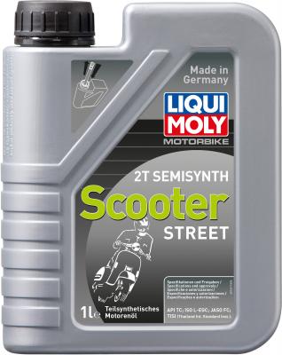 Полусинтетическое моторное масло LiquiMoly Motorbike 2T Semisynth Scooter 1 л 1621