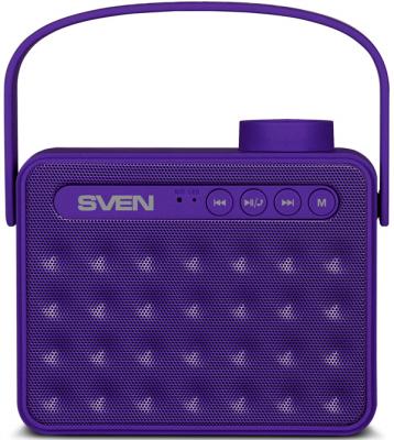 Портативная акустика Sven PS-72 6Вт Bluetooth фиолетовый