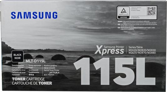 Картридж Samsung SU822A MLT-D115L для Samsung SL-M2620D/M2820ND/M2820DW черный