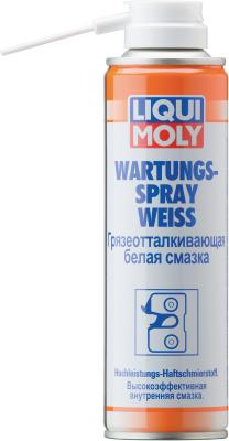 Грязеотталкивающая белая смазка LiquiMoly Wartungs-Spray weiss 3953