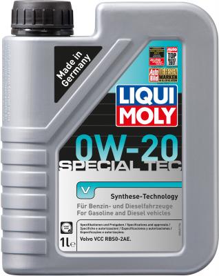 НС-синтетическое моторное масло LiquiMoly Special Tec V 0W20 1 л 20631