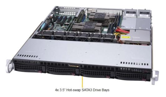 Сервер Supermicro SYS-6019P-MTR