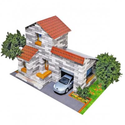 Конструктор Архитектурное моделирование Дом с гаражом 500 элементов Л-22