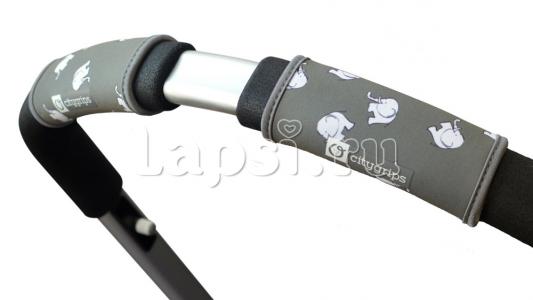 Чехлы Choopie CityGrips на ручки для универсальной коляски(374 grey elephant серый)