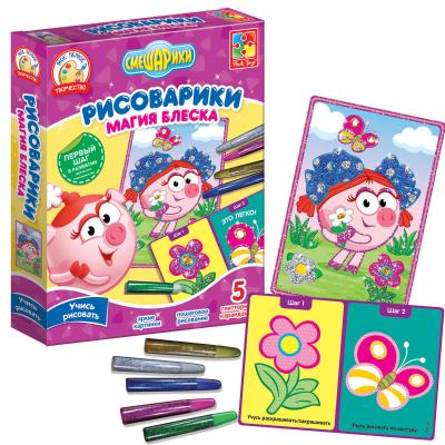 Набор для творчества Vladi toys Магия блеска Зайка от 3 лет VT4801-11