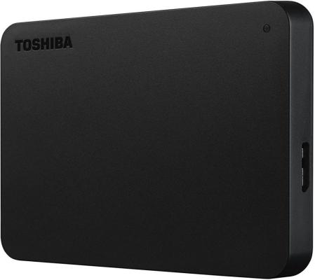 Внешний жесткий диск 2.5 USB 3.0 1Tb Toshiba Canvio Basics черный HDTB410EK3AA накопитель на жестком магнитном диске toshiba внешний жесткий диск toshiba hdtc940el3ca canvio advance 4тб 2 5 usb 3 0 синий