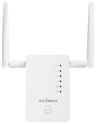 Точка доступа Edimax RE11S 802.11abgnac 1167Mbps 2.4 ГГц 5 ГГц 1xLAN белый