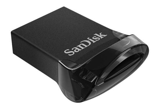 Флешка 64Gb SanDisk Ultra Fit USB 3.1 черный