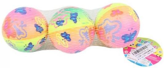 Мяч-попрыгун Наша Игрушка Мяч Бабочки разноцветный от 3 лет пластик P110-14