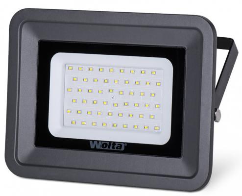 Светодиодный прожектор WOLTA WFL-30W/06  5500K, 30 W SMD, IP 65,цвет серый,слим