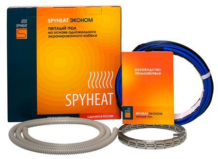 Комплекты тёплых полов SPYHEAT Эконом SH-300  мощность нагревательной секции 300Вт