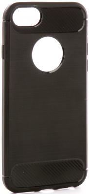 Чехол силиконовый EVA для Apple IPhone 6/6s - Черный/Карбон IP8A012B-6