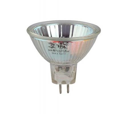 Лампа галогенная ЭРА GU5.3-JCDR (MR16) -35W-230V-Cl  (10/200/6000)