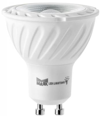 Лампа светодиодная МАЯК GU10/8W/3000K  рефлекторная прозрачная GU10 АС:175-250V 8W