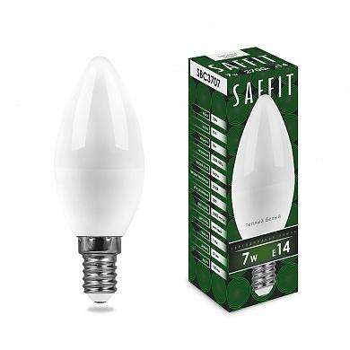 Лампа светодиодная SAFFIT 55030 7W 230V E14 2700K, SBC3707