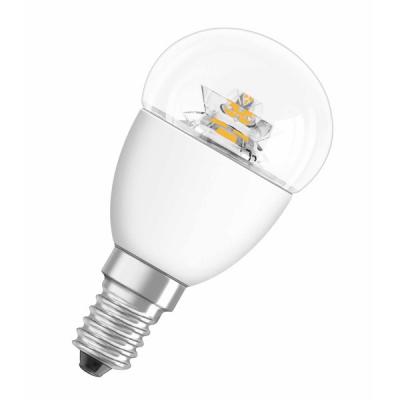 Лампа светодиодная OSRAM LED CLASSIC P 40 5.4W/830 230V CL E14 470лм