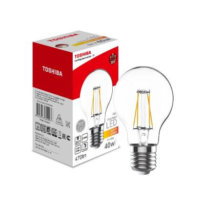 Лампа светодиодная груша Toshiba 00101760993A E27 4.5W 2700K