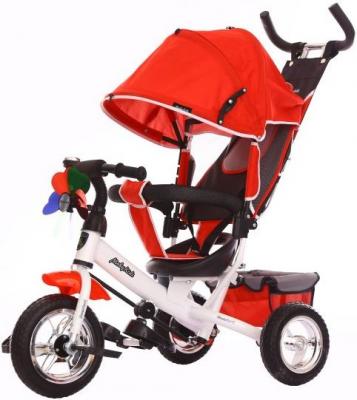Велосипед Moby Kids Comfort EVA 250/200 мм красный