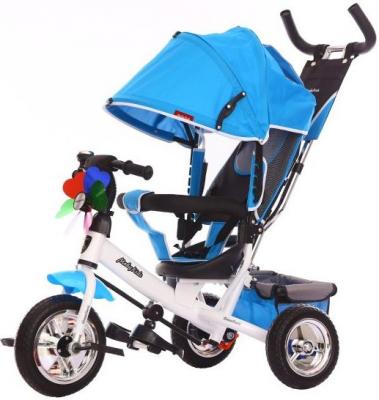 Велосипед Moby Kids Comfort EVA 250/200 мм синий 641048