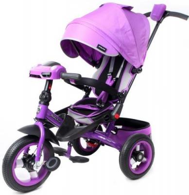 Велосипед Moby Kids Leader 360° AIR Car 300/250 мм фиолетовый