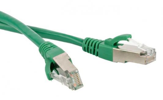 Патч-корд FTP 5Е категории 1.5м зеленый CU PVC Lanmaster LAN-PC45/S5E-1.5-GN