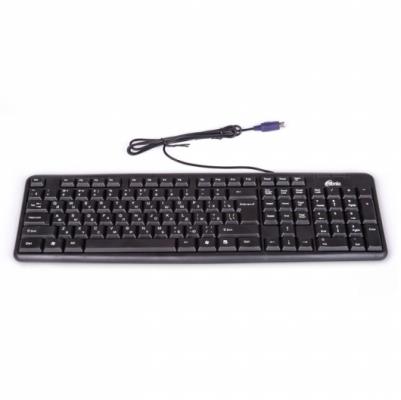 Клавиатура проводная Ritmix RKB-103 PS/2 PS/2 черный