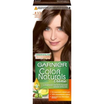 GARNIER Краска для волос Color Naturals 4 1/2 Горький шоколад