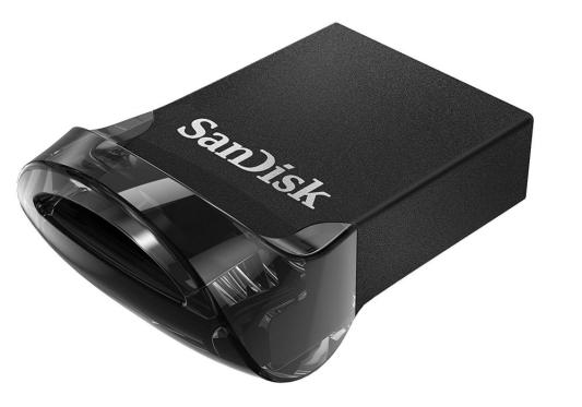 Флешка USB 32Gb SanDisk Ultra Fit SDCZ430-032G-G46 черный