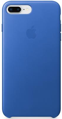 Накладка Apple "Leather Case" для iPhone 7 Plus iPhone 8 Plus синий MRG92ZM/A