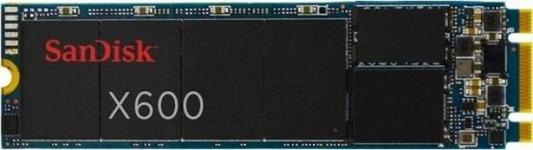 Твердотельный накопитель SSD M.2 128 Gb SanDisk X600 Read 530Mb/s Write 490Mb/s 3D NAND TLC