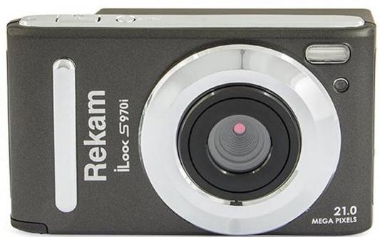Цифровая фотокамера Rekam iLook S970i 21 Mpx 3" LCD серый