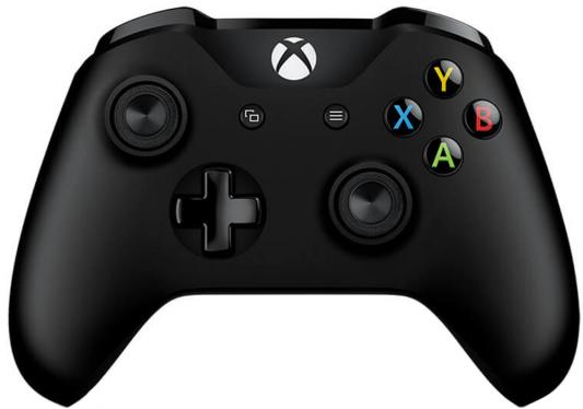 Беспроводной геймпад Microsoft Xbox One черный USB 4N7-00003